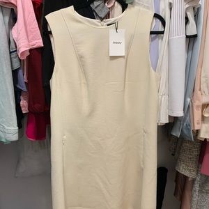 Theory brand new cream super cute dress